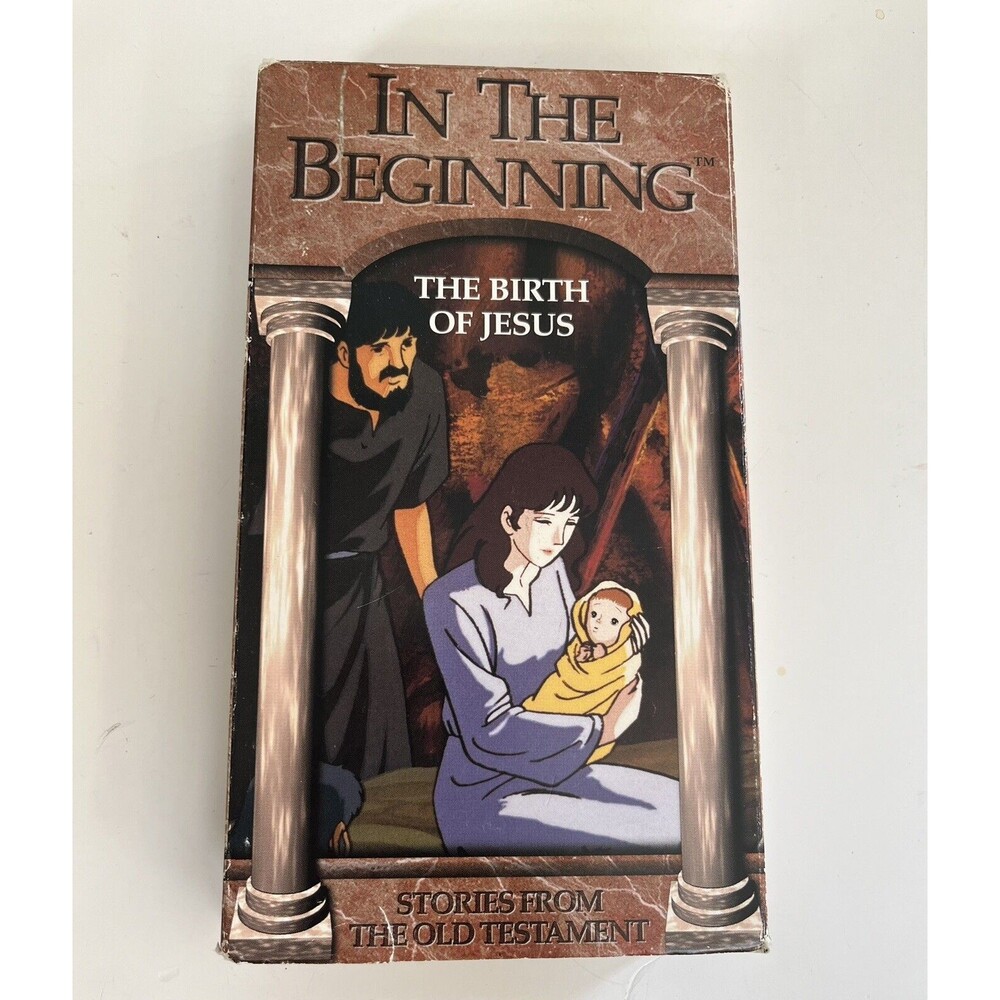 Birth of Jesus Video VHS Format 1995 Children's Cartoon Old Testament Bible